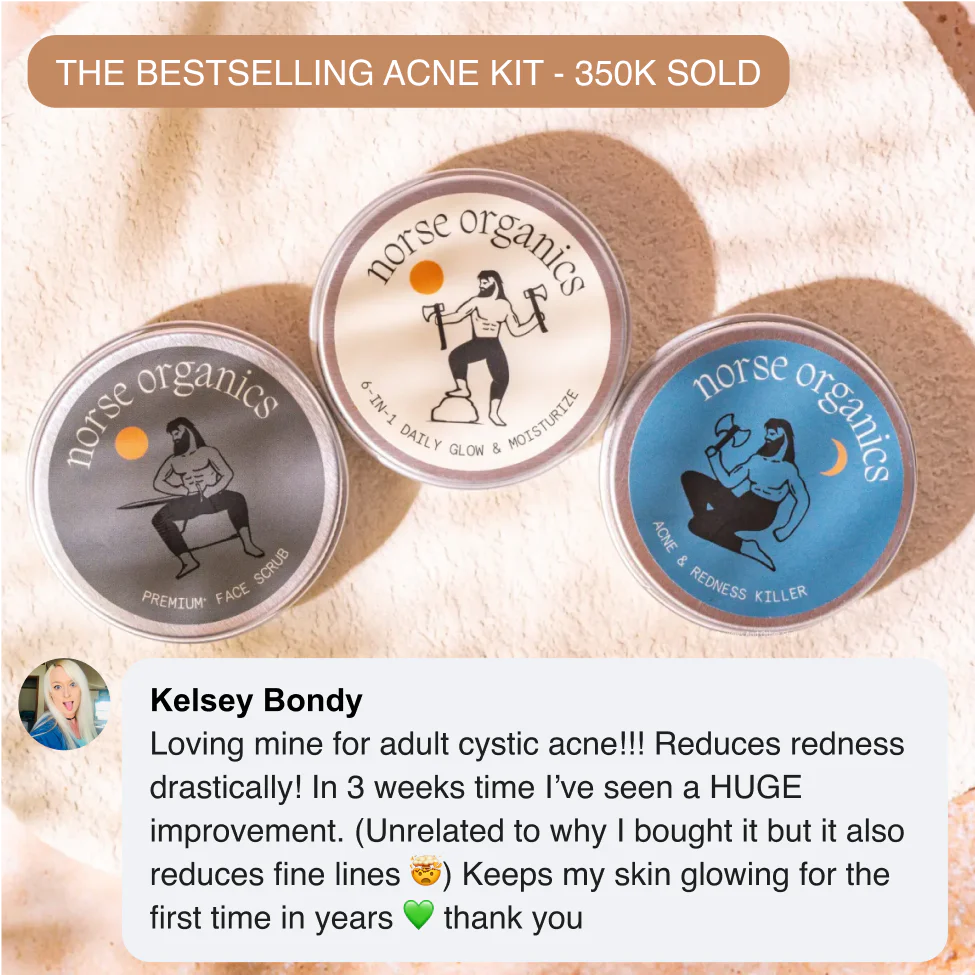 Norse Organics Redness & Breakout Support Ritual